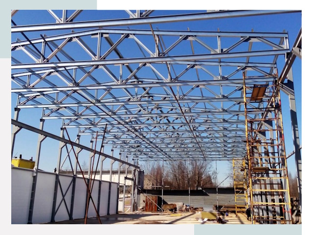 Строительство цехов в Владимир от 623 руб. под ключ