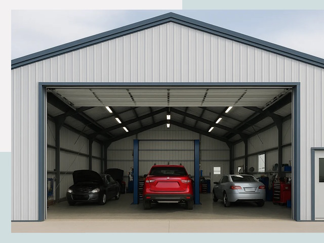 Ангары из сэндвич панелей от 623 руб. в Владимир