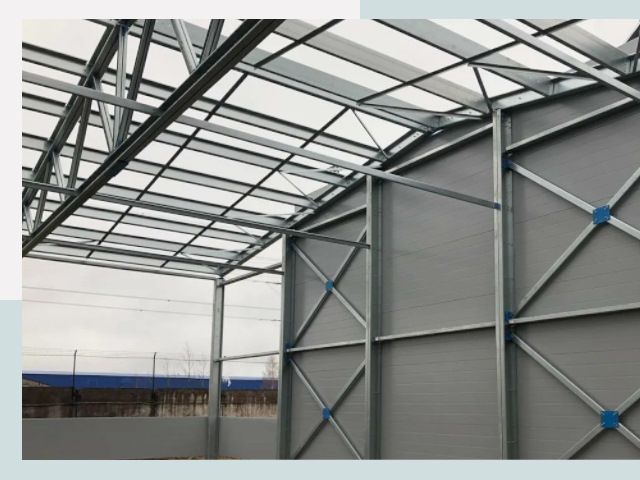 Каркасные ангары от СтальСтрой-Вдм по цене от 623 руб.