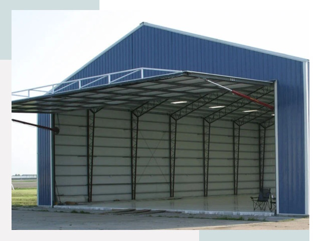 Прямо стенные ангары в Владимире