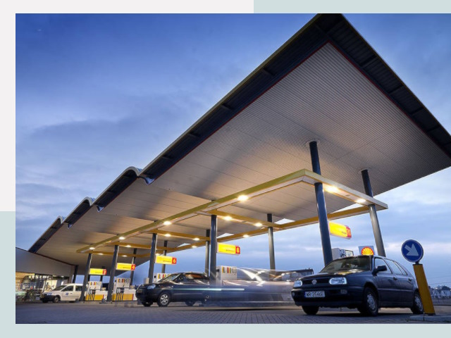 Навесы для АЗС в Владимир от 623 руб. - Защита и комфорт